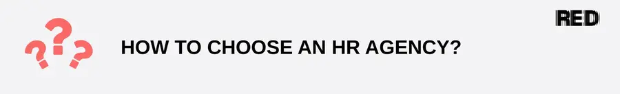 How to choose an HR agency